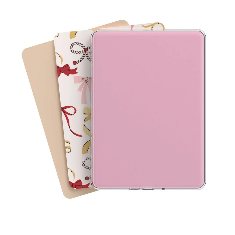 Clear Case With Pattern Inserts For 6.8 Kindle Paperwhite Gen 11 Nib